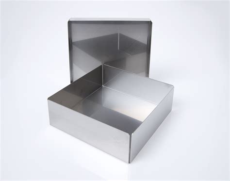 stainless steel shipping boxes|rectangular small stainless steel boxes.